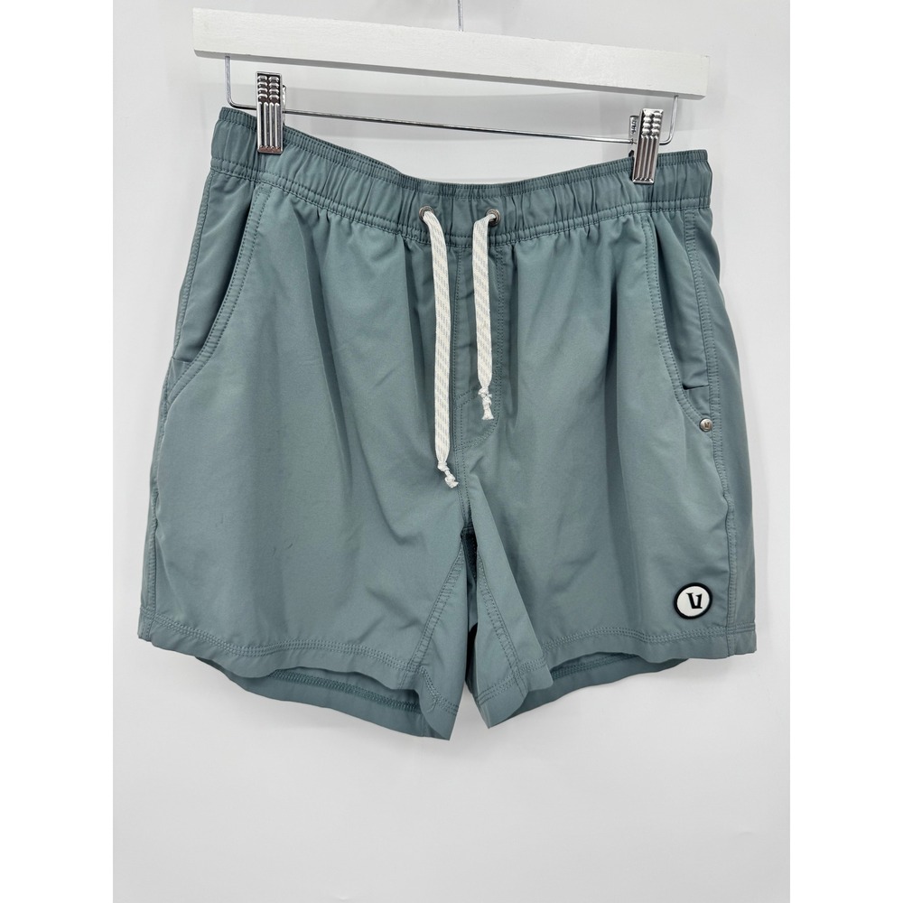 Vuori Kore Shorts Men Small Blue Lined Activewear Athletic Gym Training
